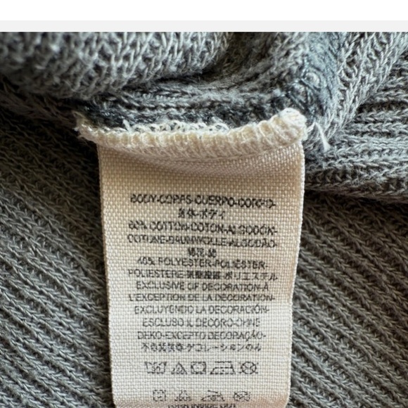 Free People Scoop Neck Rainbow 🌈 Thermal Henley - Picture 9 of 10